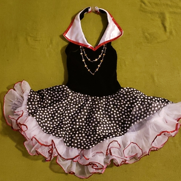 dress  backless. Worn once. Size 4/5 - Picture 1 of 4